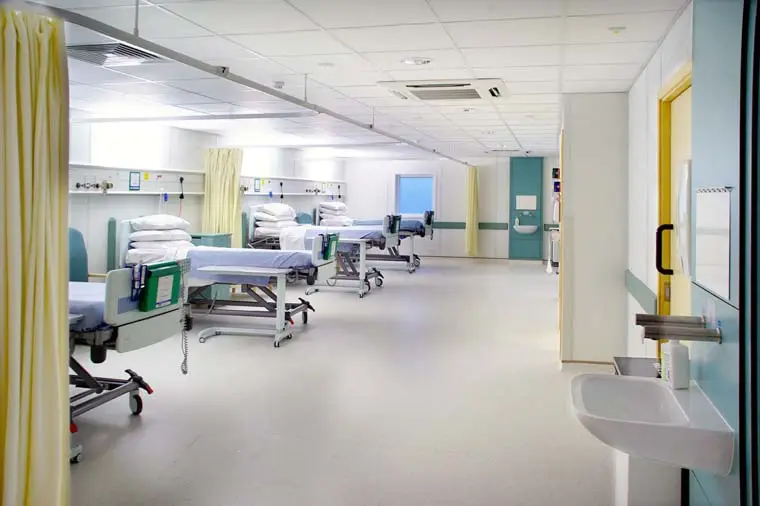 Modular Hospital Ward Building Interior