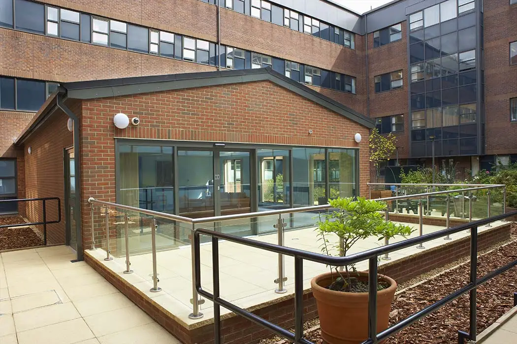 Sheffield General Hospital Daycare Modular Building Front