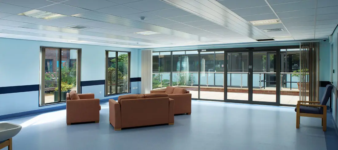 Sheffield General Hospital Day Care Modular Building Extension Interior