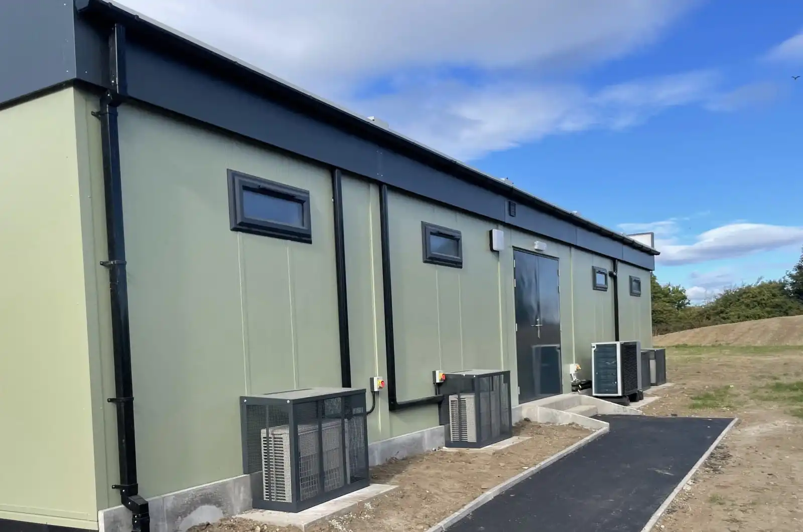 Eco Efficient Building - Rastrick Sports Changing Facility Building