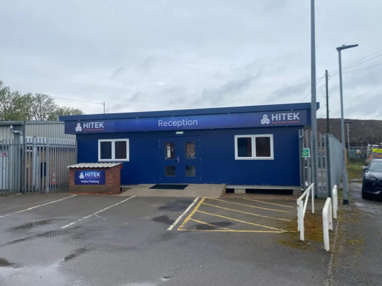 HiTek Electrical New Office - A Refurbished Modular Commercial Unit by MPH