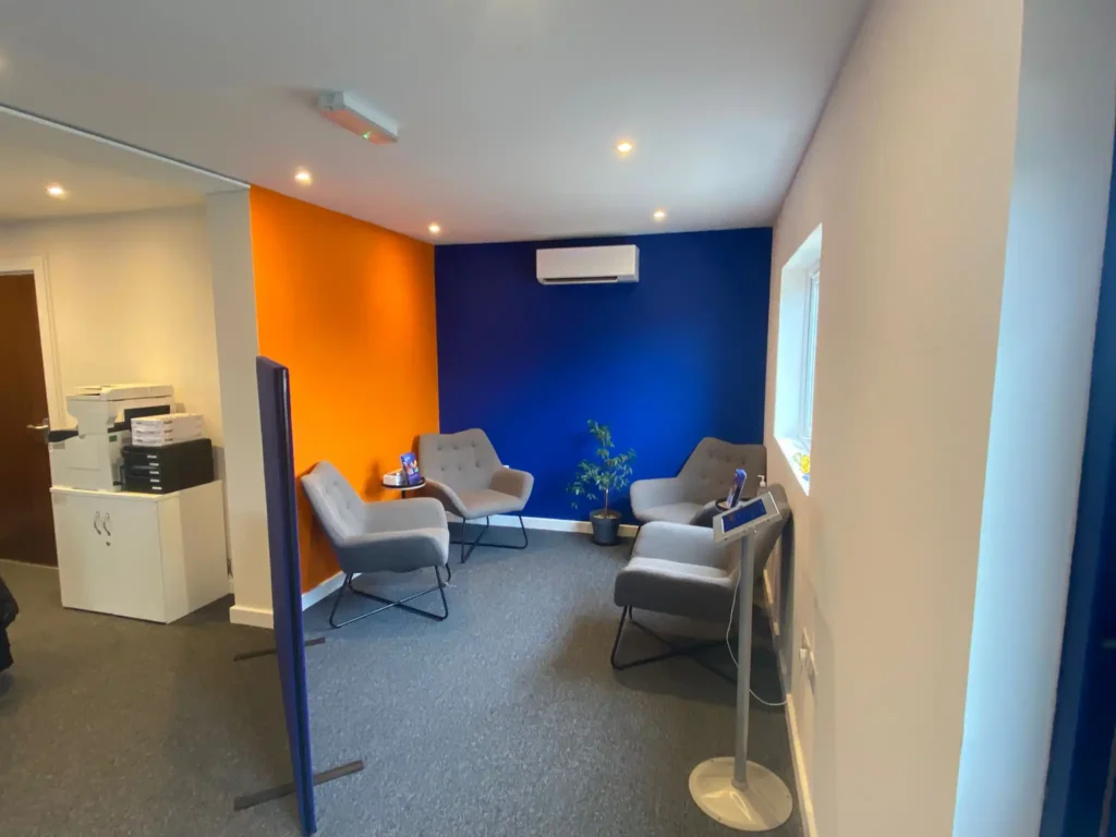 HiTek Electrical Office New Reception Waiting Area