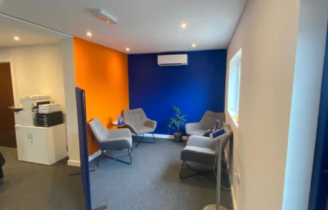 HiTek Electrical Modular Office - Reception Waiting Area