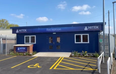 Hitek Electrical Portable Office Refurbishment and Expansion Reception - Building by MPH Building Systems