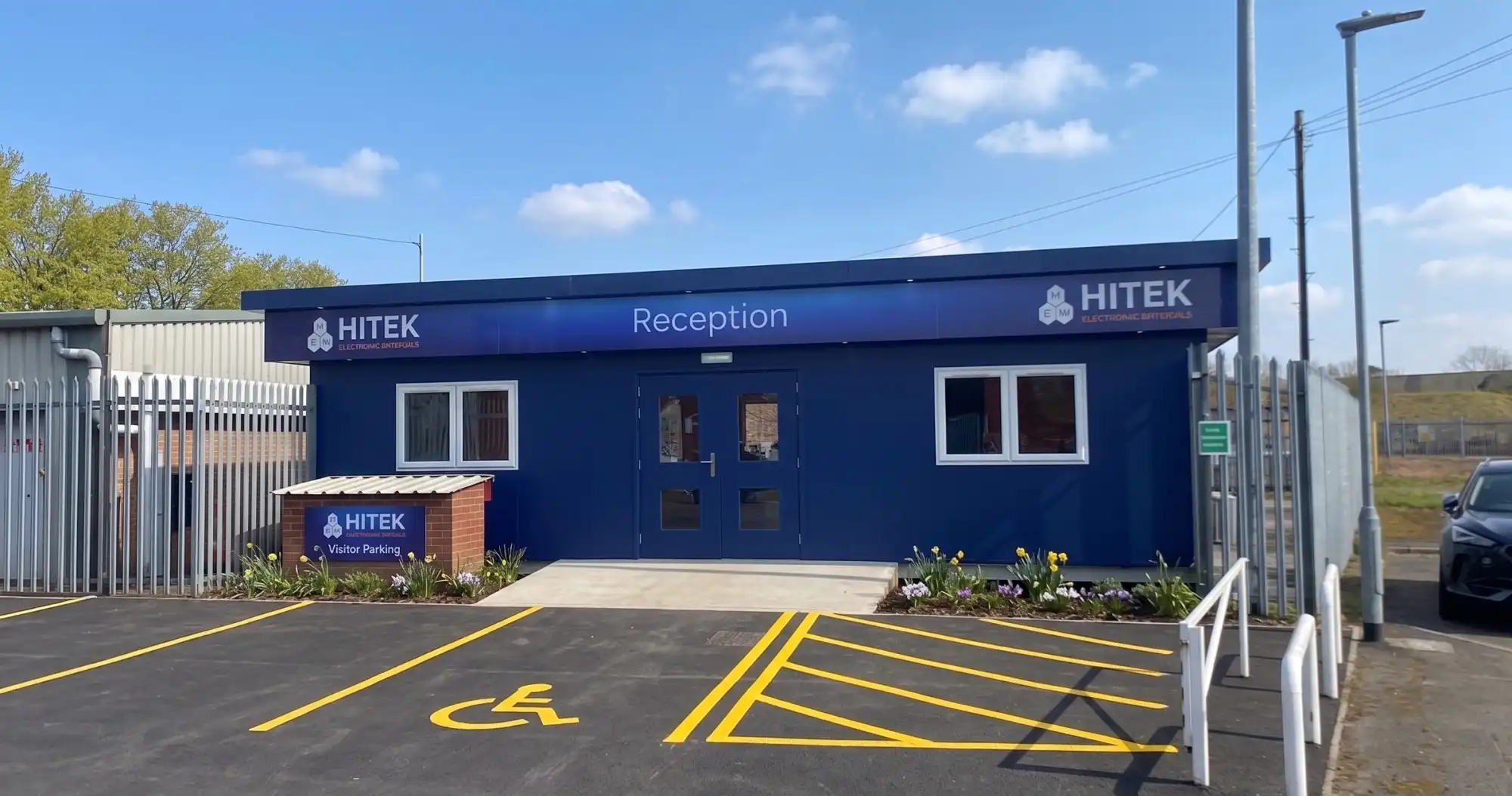 Hitek Electrical Portable Office Refurbishment and Expansion Reception - Building by MPH Building Systems