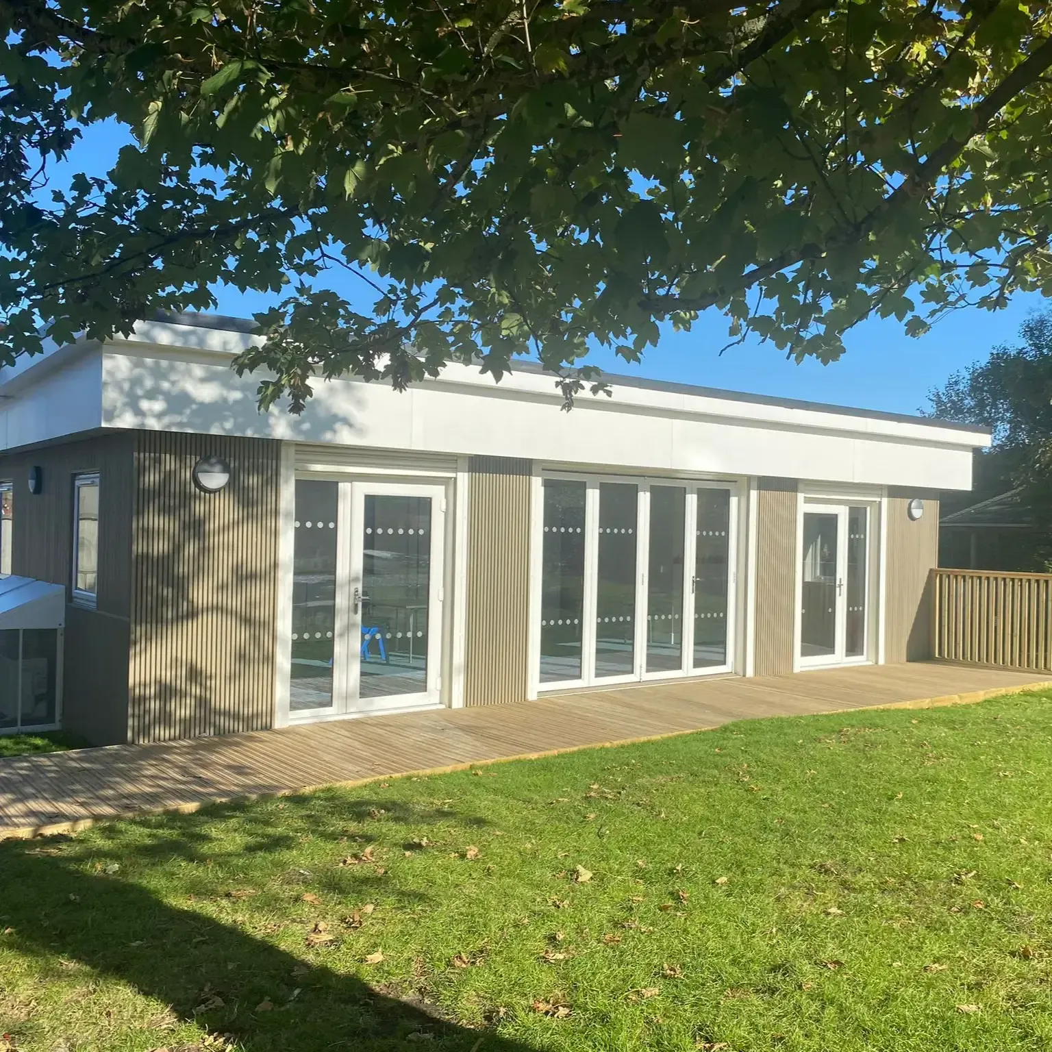 MPH Building Systems Modular Wood Clad Classroom Unit