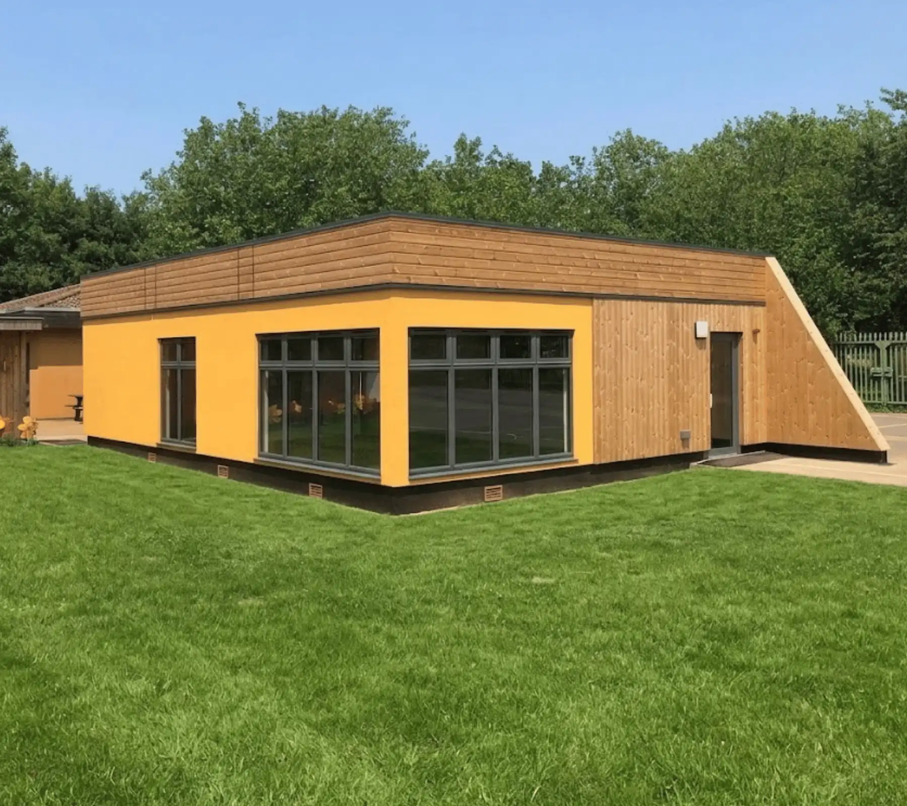 Modular Timber Building for a UK School made by MPH Building Systems